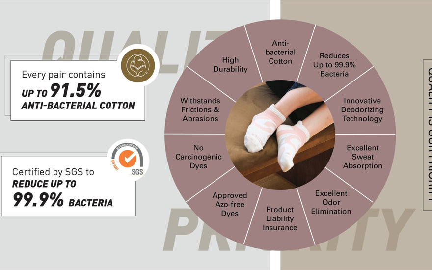 How Do Antibacterial Socks Work?