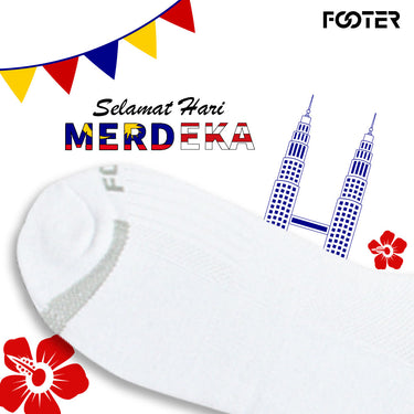 Merdeka Color 4-Pair Socks Bundle｜Jalur Gemilang Edition | RM236 → Now RM83.10