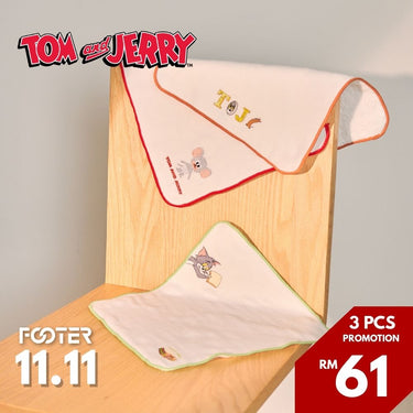 TJ100 Tom and Jerry handkerchief