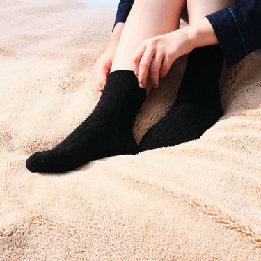 Plain Lightweight Casual Wool Socks W189M