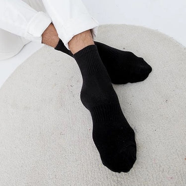 Q61 Plain Long Standard Socks