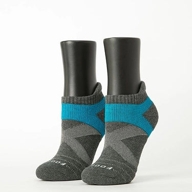 X-Type Dual-Directional Pressure Relief Arch Support Ankle Socks With Thick Cushioning T106M