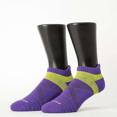 X-Type Dual-Directional Pressure Relief Arch Support Ankle Socks With Thick Cushioning T106L