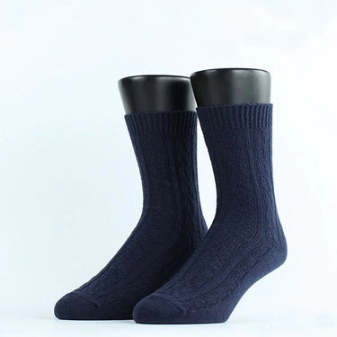 Plain Lightweight Casual Wool Socks W189XL