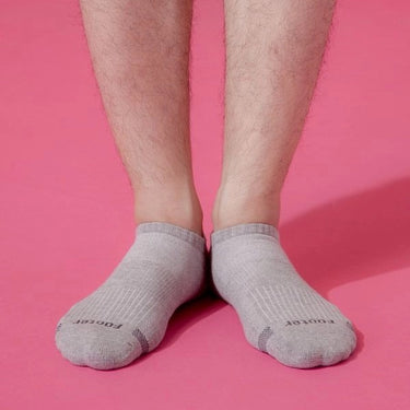 Plain Colour Monochrome Counter Air Cushion Socks T31XL