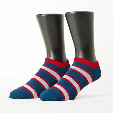 ZH710 Dual-Tone Striped Socks