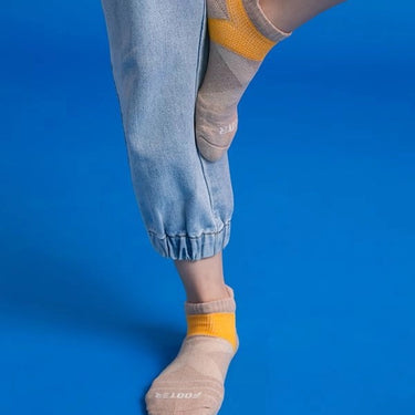 Sunshine Twisted Light Compression Arch Support Ankle Socks T142M