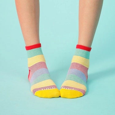 FQ08 Rainbow Striped Socks