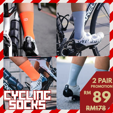 Footer Christmas Cycling Socks Bundle RM89 (2 in 1)