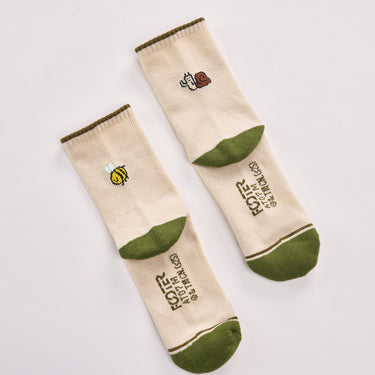【Adventure Time | Snail & Bee Socks AT07】