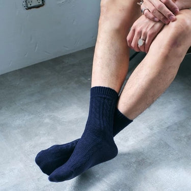 Plain Lightweight Casual Wool Socks W189XL