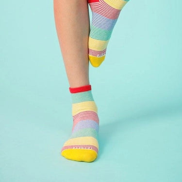 FQ08 Rainbow Striped Socks