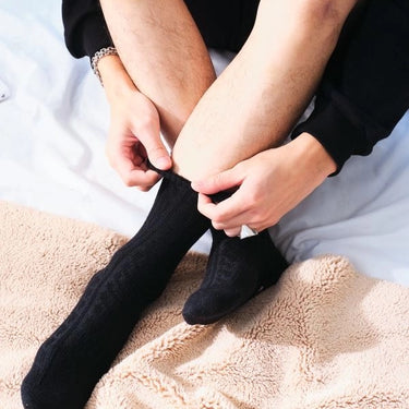 Plain Lightweight Casual Wool Socks W189L