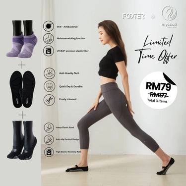 FOOTER X Myscoli Physio Bundle Promo RM79