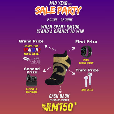 You are eligible to enter the Mid-Year Sale Lucky Draw