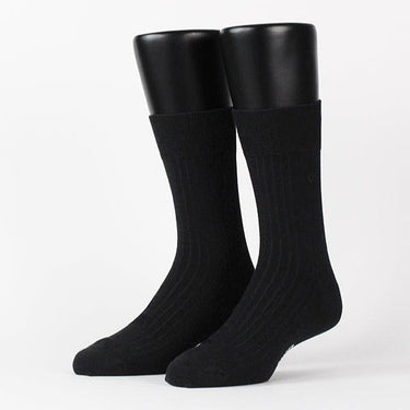 Q53 Double Needle Embroidery Gentleman's Socks