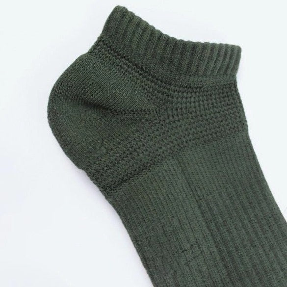T110 Plain Light Boat-Shaped Socks