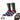 ZH710 Dual-Tone Striped Socks
